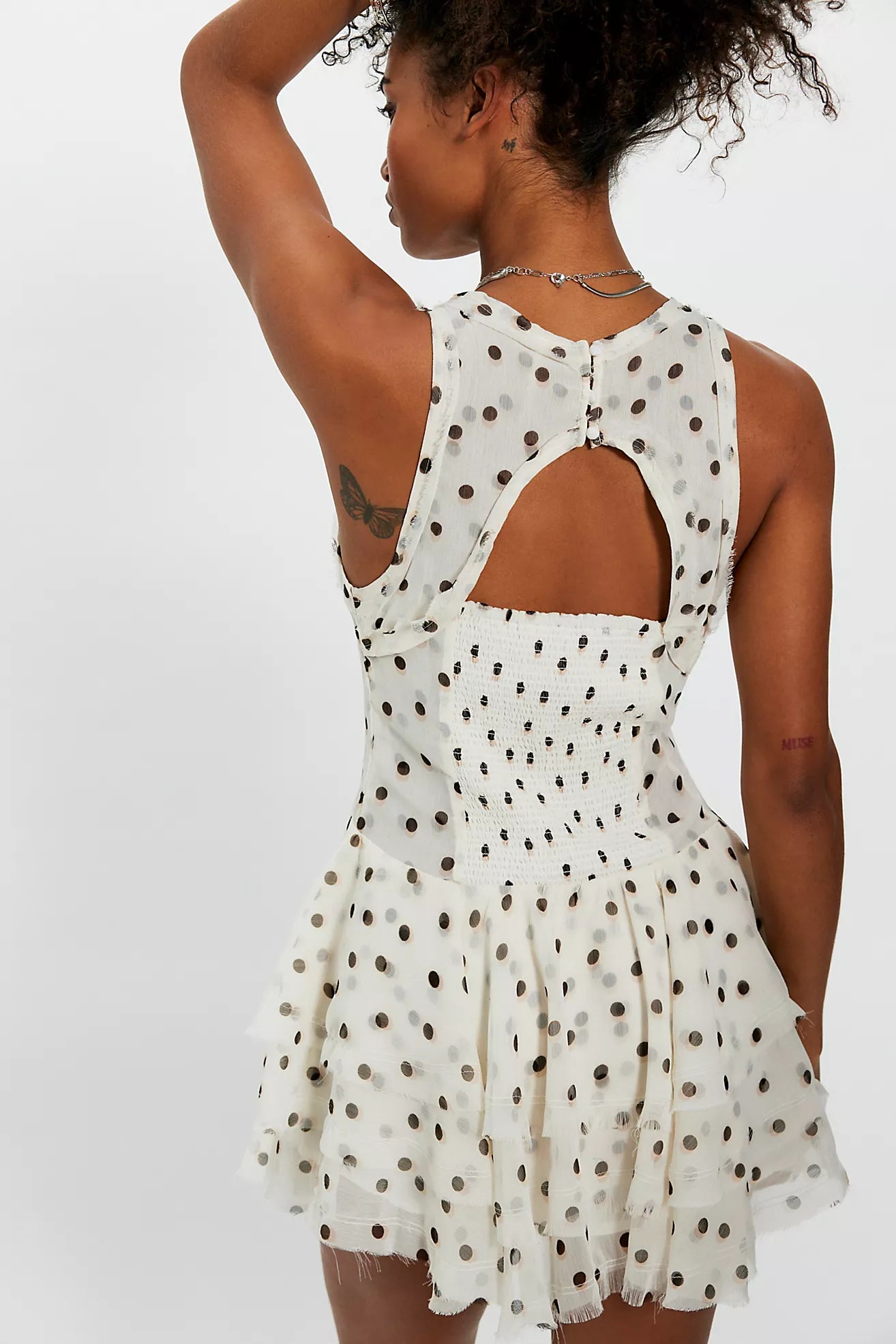 Free People Raven Printed Raven Printed Mini Dress – Posh Boutique Nashville
