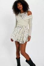 Load image into Gallery viewer, Free People Raven Printed Raven Printed Mini Dress
