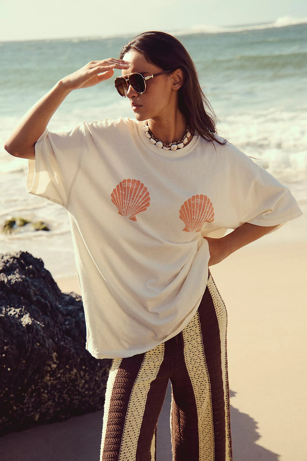 Free People Shell Tee