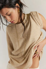 Load image into Gallery viewer, Free People Margot Sweater Tee / Pearl
