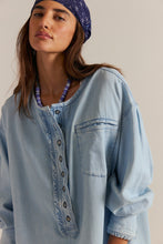 Load image into Gallery viewer, Free People Denim Dreaming Pullover
