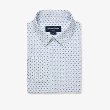 Load image into Gallery viewer, Mizzen + Main Leeward LS Dress Shirt / Sky Dotted Leaf
