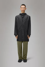 Load image into Gallery viewer, Rains Long Jacket W3 / Black
