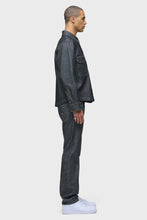 Load image into Gallery viewer, Hudson Long Sleeve Overshirt / Coated Gunmetal
