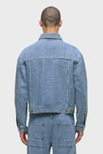 Load image into Gallery viewer, Hudson Trucker Jacket / Jacquard Indigo
