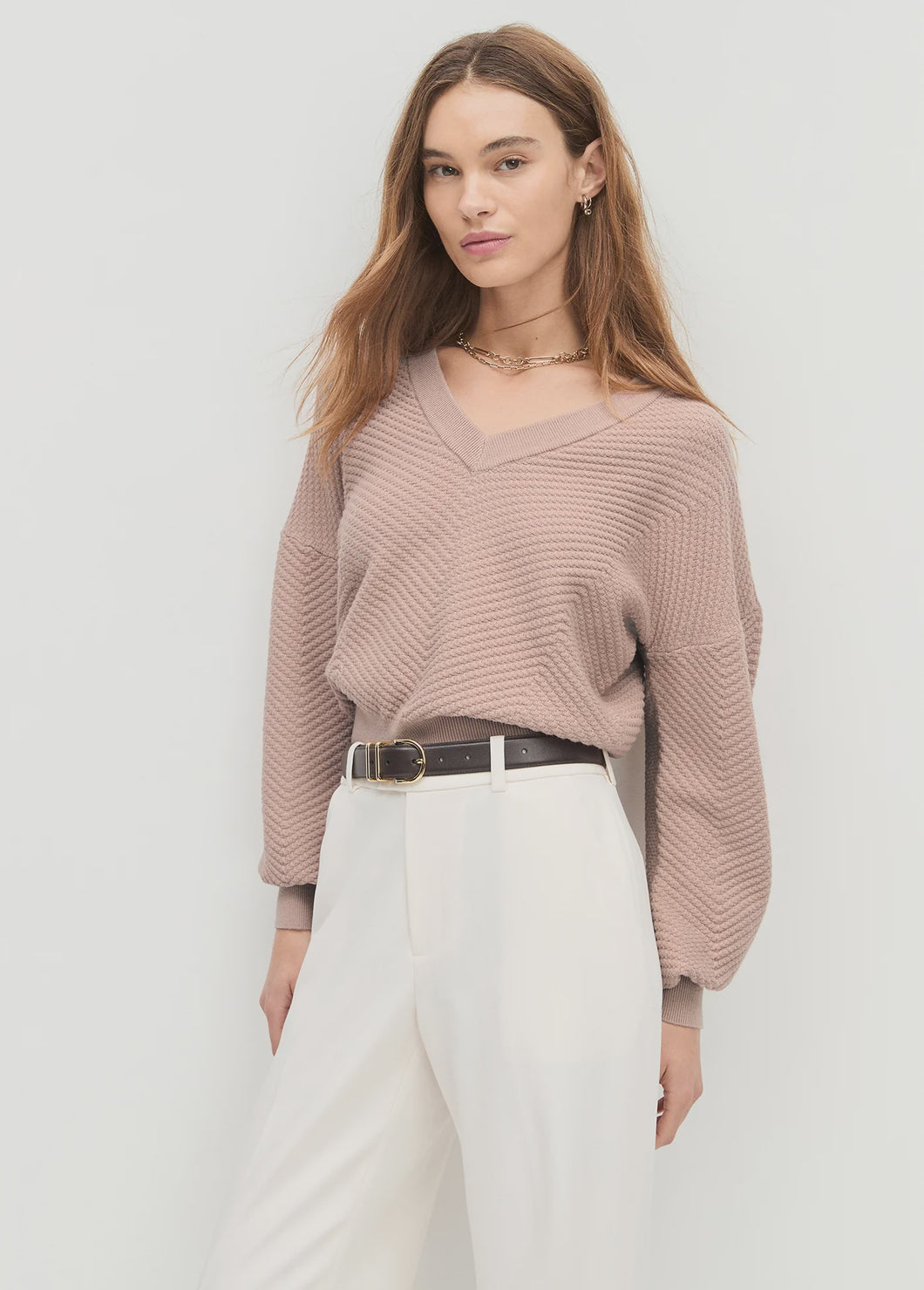 Favorite Daughter The Ava Top / Mocha