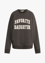 Load image into Gallery viewer, Favorite Daughter The Collegiate Sweatshirt / Coffee Gardenia
