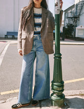 Load image into Gallery viewer, Free People Frankie Cable Striped Pullover
