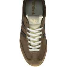 Load image into Gallery viewer, Gola Classic Men&#39;s Cyclone Sneaker / Tobacco/Dark Brown/Gum
