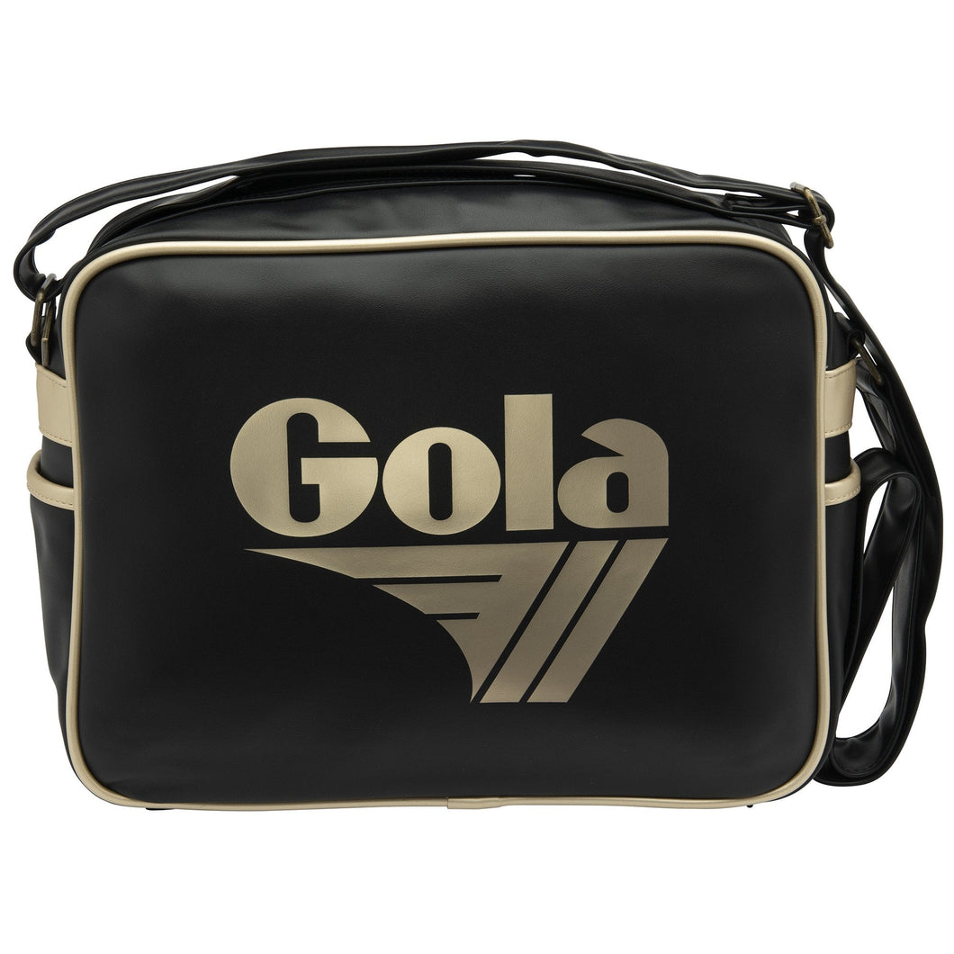 Gola Redford Messenger Bag / Black/Gold