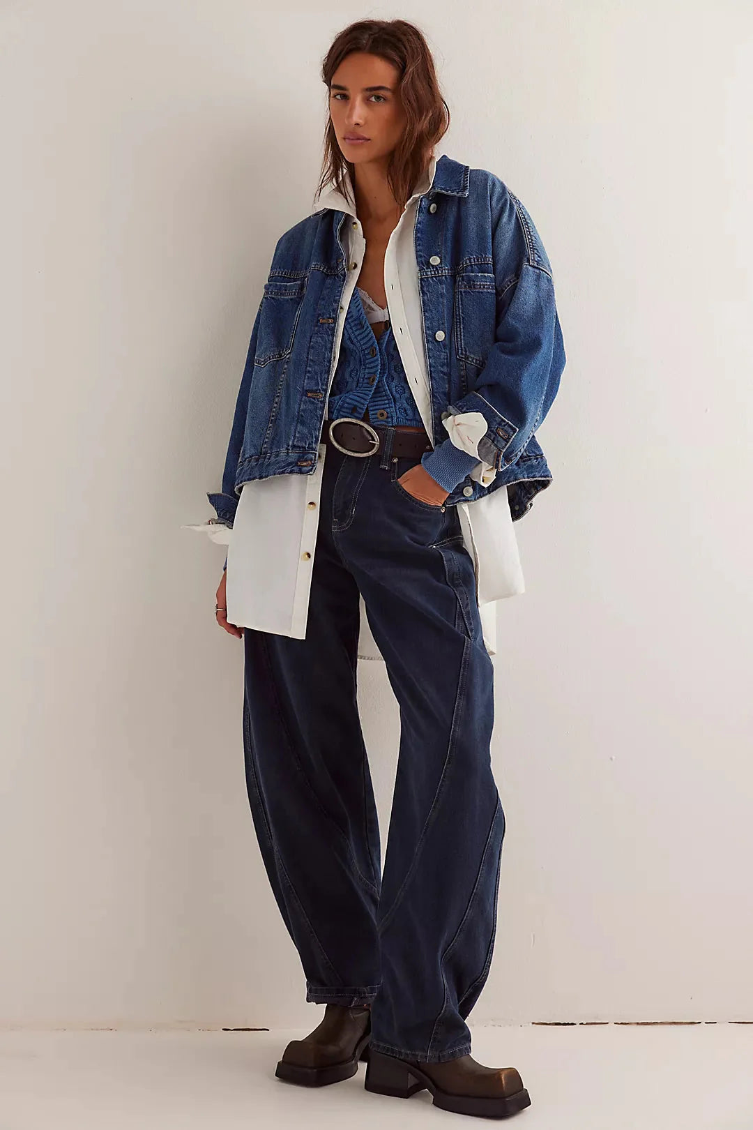 Free People Opal Swing Denim Jacket – Posh Boutique Nashville