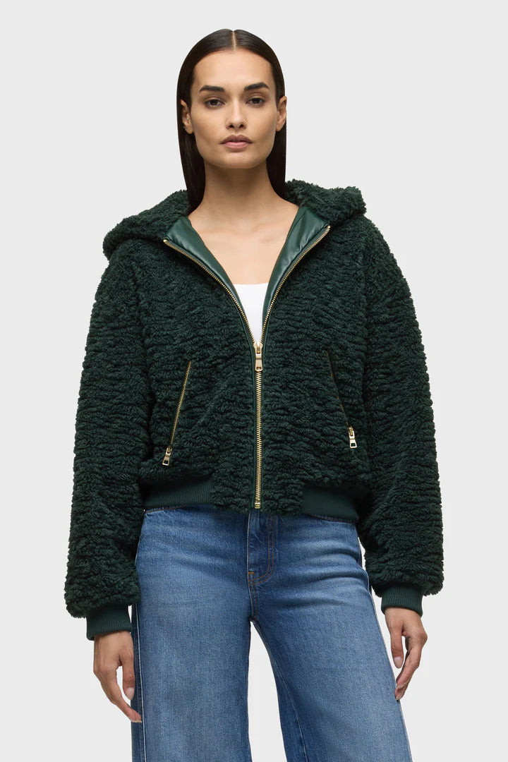 Hudson Sherpa Zip Up Jacket