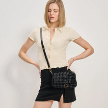 Load image into Gallery viewer, ModaLuxe Camilla Knot Woven Crossbody
