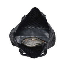 Load image into Gallery viewer, ModaLuxe Solana Woven Vegan Leather Tote
