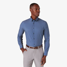 Load image into Gallery viewer, Mizzen+Main Leeward Long Sleeve Dress Shirt / Coastal Jford Double Diamond
