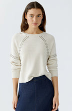 Load image into Gallery viewer, OUI Studded Knit Pullover
