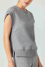Load image into Gallery viewer, Sundays Thermal Maeve Top / Pewter
