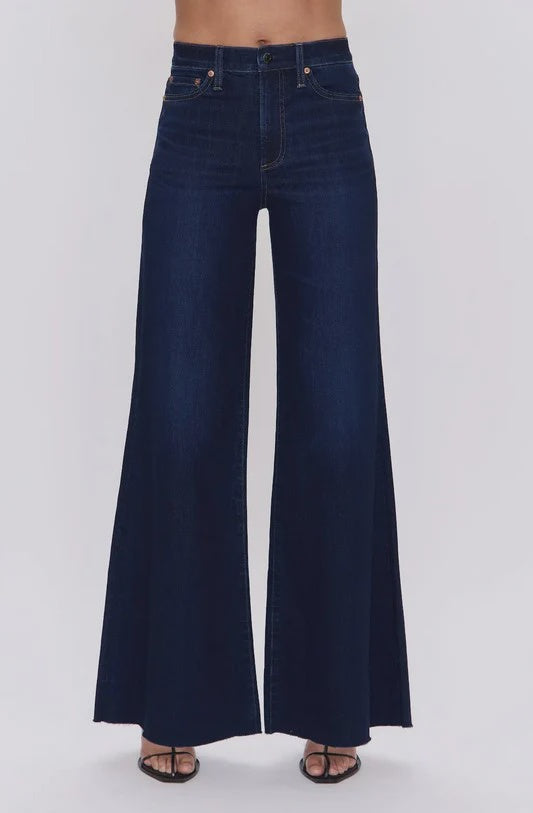 Pistola Izzy High Rise Wide Leg Jean / Tristesse