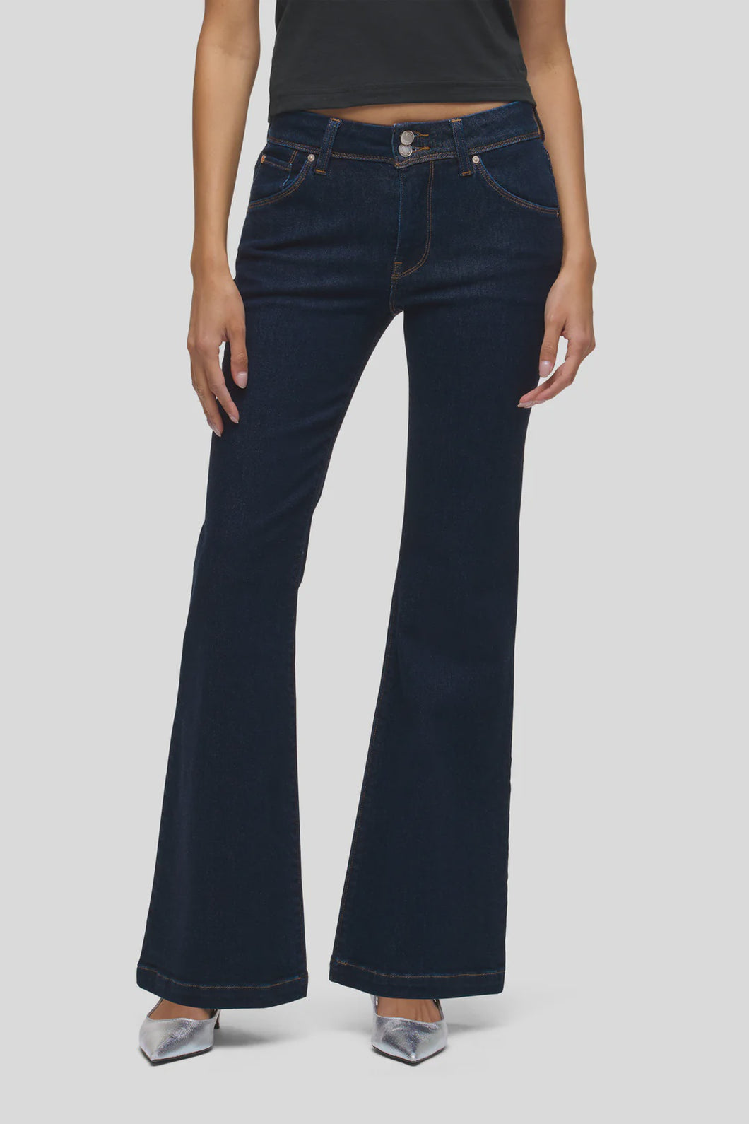 Hudson Dana Flare W/ Flap / Rinse