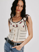Load image into Gallery viewer, Free People Rose Bud Knit Top
