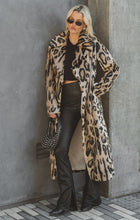 Load image into Gallery viewer, Mumu Miss Cindy Overcoat / Feline Faux Fur
