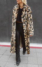 Load image into Gallery viewer, Mumu Miss Cindy Overcoat / Feline Faux Fur
