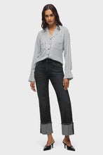 Load image into Gallery viewer, Hudson Remi High-Rise Ankle W/ Wide Cuff / Washed Black
