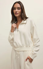 Load image into Gallery viewer, Z Supply Downtown Half Zip Sweatshirt
