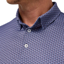 Load image into Gallery viewer, Mizzen + Main Versa Short Sleeve Polo / Purple Dusk Multi Circle
