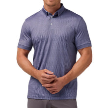 Load image into Gallery viewer, Mizzen + Main Versa Short Sleeve Polo / Purple Dusk Multi Circle
