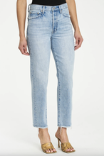Load image into Gallery viewer, Pistola Charlie High Rise Straight Jean in Brooklyn Wash
