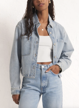 Load image into Gallery viewer, Z Supply Cropped Denim Jacket
