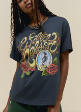 Load image into Gallery viewer, Daydreamer Willie Nelson Rose Frame BF Tee

