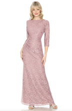 Load image into Gallery viewer, Lenovia Ruched Lace Dress
